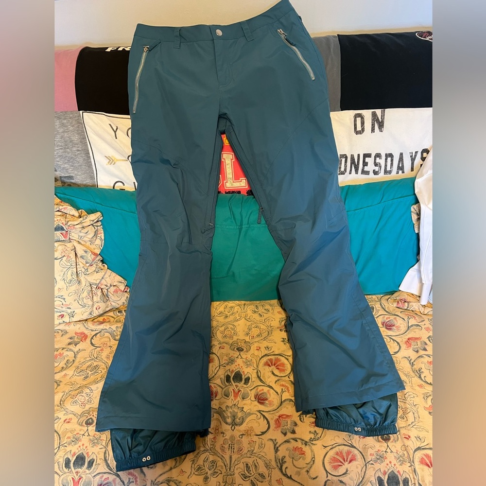 Women’s Burton Da Nang Dryride Snowboard/Ski/Snow Pants Size Medium in Teal